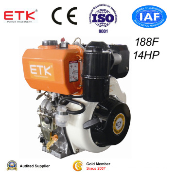 14HP Air-Cooled Diesel Engine with Standard Spare Parts